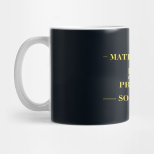 Inspiring Hope in Mathematics Quotes Mug